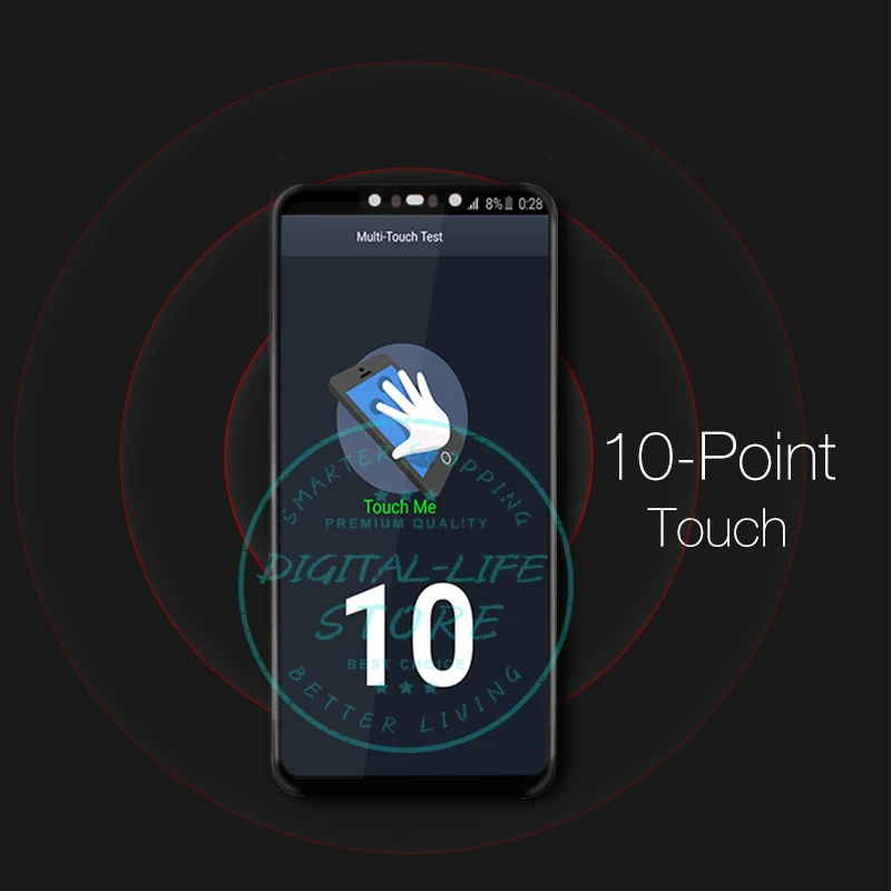 ЖК-дисплей с дигитайзером в сборе для Huawei Mate 20 Lite сменный сенсорный экран рамкой