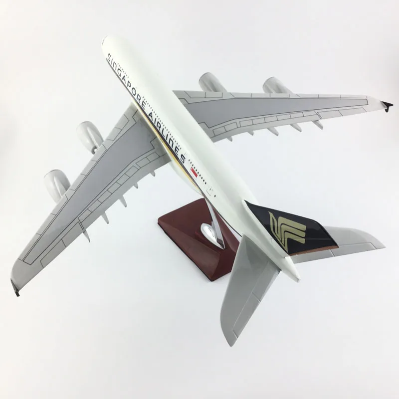 A380 SINGAPORE AIRLINES 45 47 см 1:150 модель самолета из сплава Коллекционная игрушки Подарки