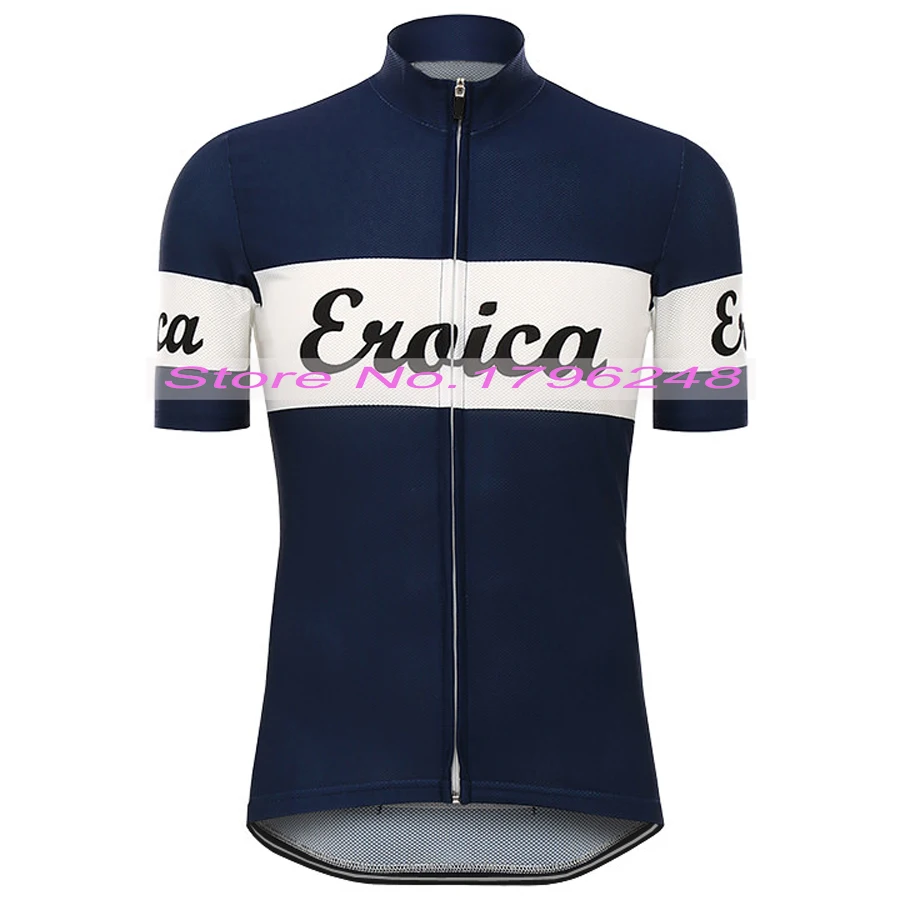 Новинка лидер продаж 2017 классическая Темно-синяя Джерси pro / road RACE Team велосипедная