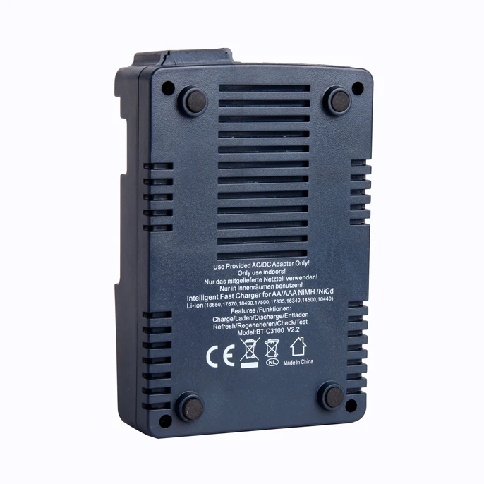 Bt c3100 v2.2 Смарт Универсальный ЖК дисплей батарея зарядное устройство для LIion NiCd NiMh