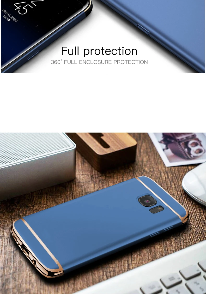 Роскошный чехол для телефона для samsung Galaxy S8 S9 плюс S6 S7 Edge Note 8 9 жесткая задняя крышка из ПК чехол для samsung J4 J6 плюс J8 чехол