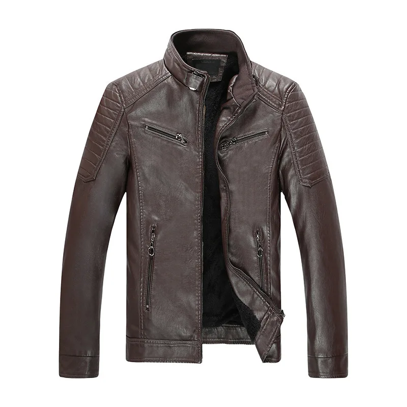 2019 зима Новый Мото высокого качества Chaqueta De Cuero Los Hombres|Куртки из искуственной