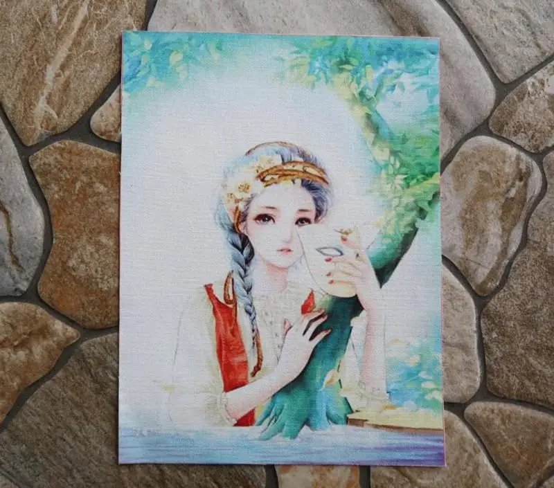 7 шт. хлопковая ткань в стиле пэчворк 15 х20 см