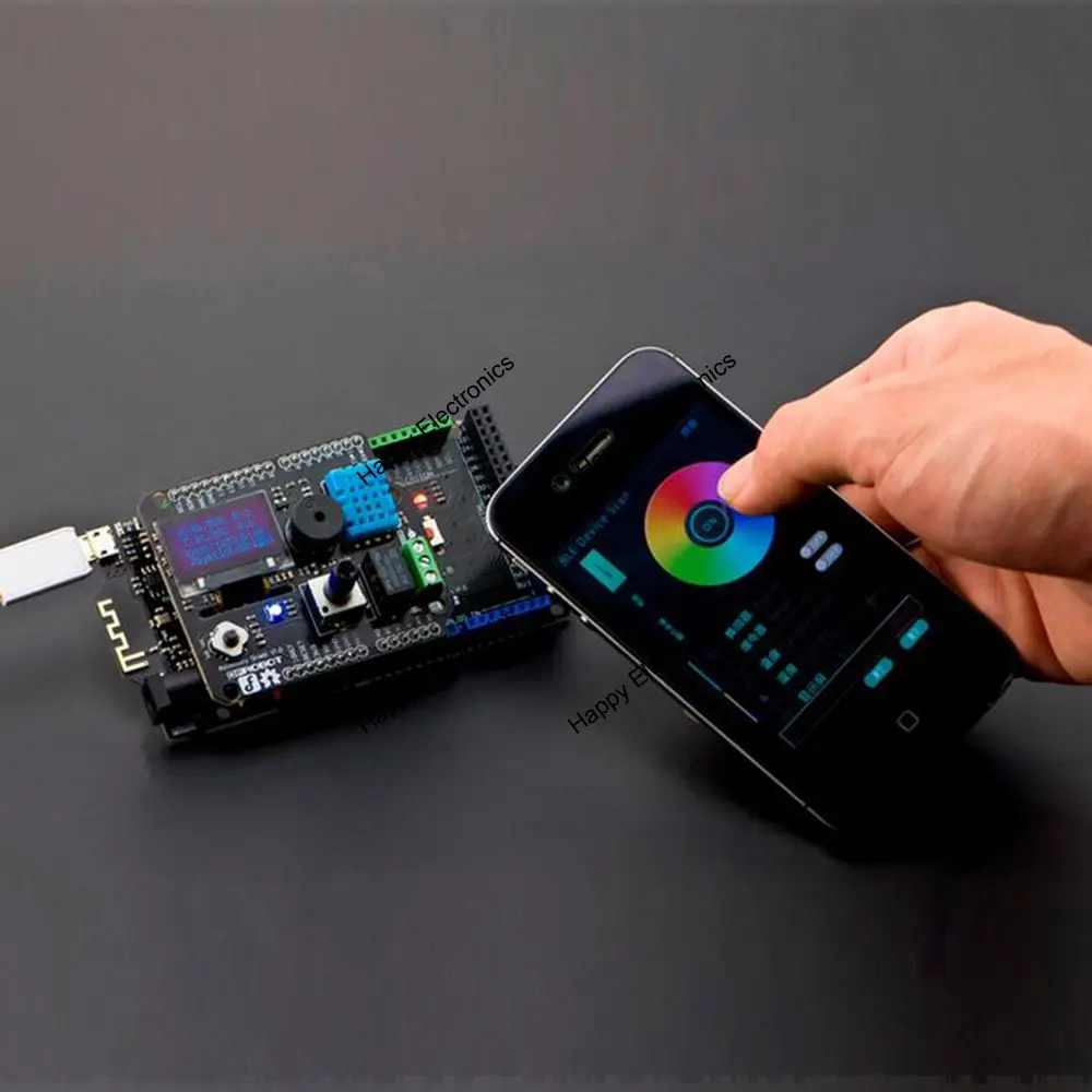 DFRobot 100% Подлинная bluo Mega 2560 A Bluetooth 4 0 плата микроконтроллера ATmega2560 16 МГц совместима