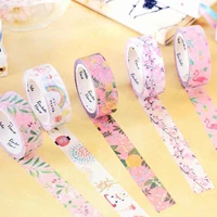 1pcs 15mm7m album book decorative and paper tape scrapbooking stickers stationery masking tapes gifts office school supplies