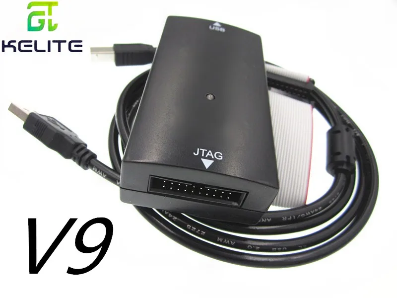 JLINK V8 V9 V10 Emulator ARM STM32 Downloader JTAG/SWD Burner|Интегральные схемы| |
