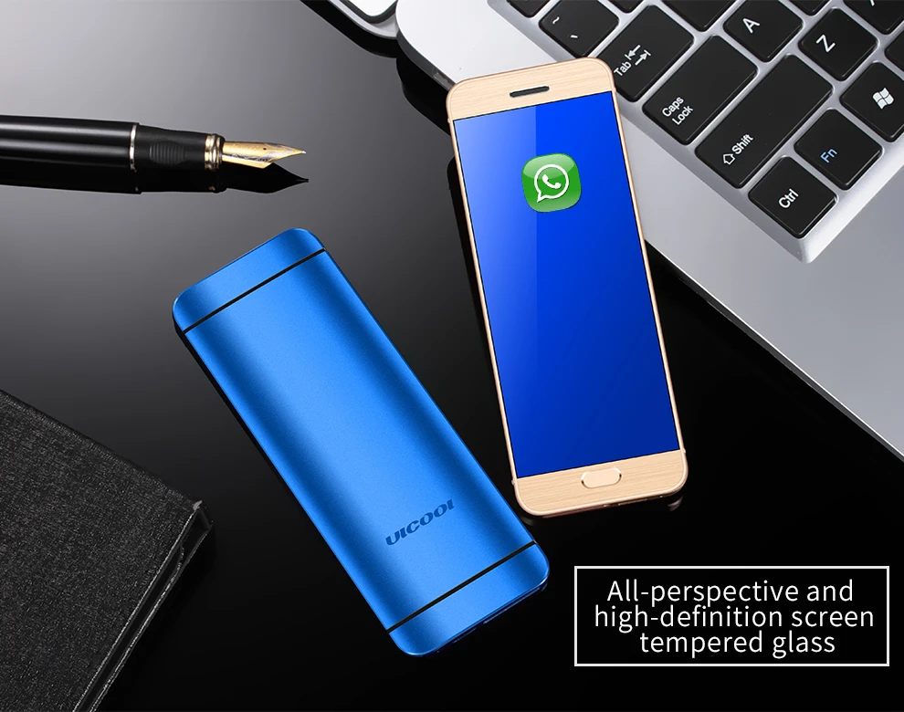 Ультратонкая Кредитная карта Ulcool V26, мобильный телефон, сенсорный дисплей, металлический корпус, Bluetooth 2,0, номеронабор, Mp3, FM, две sim-карты, мини мобильный телефон P001