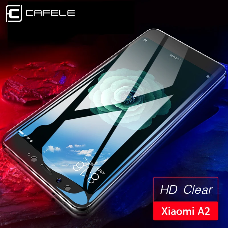 CAFELE HD закаленное стекло для Xiaomi MI 9 6 A1 Защитная пленка экрана MI6X MI5X MI9 MI6 не всего
