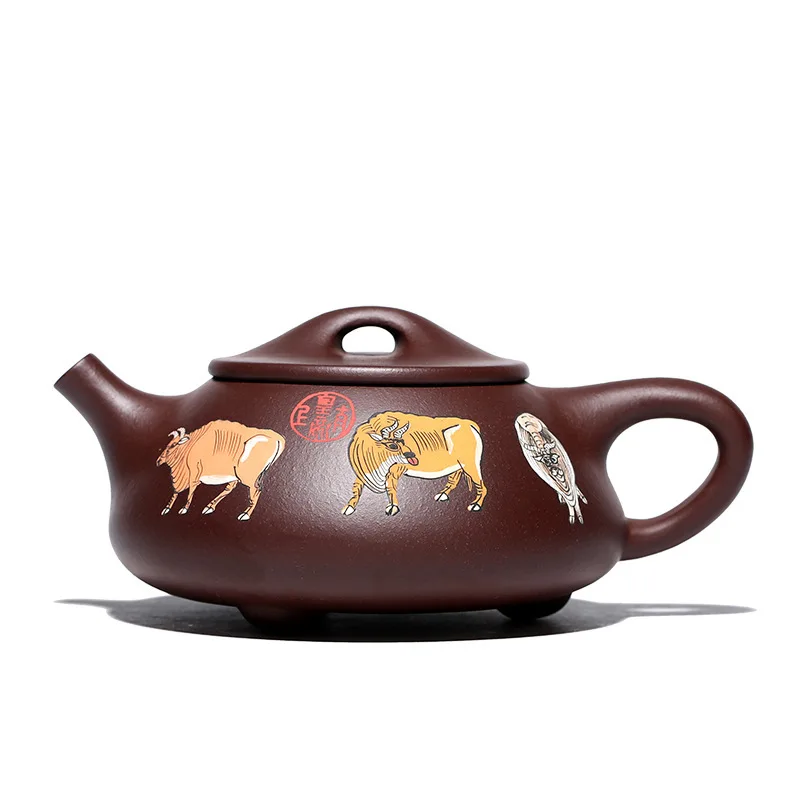 selling WuNiu recommended tea undressed ore purple clay pure manual mud stone gourd ladle custom to take delivery | Дом и сад