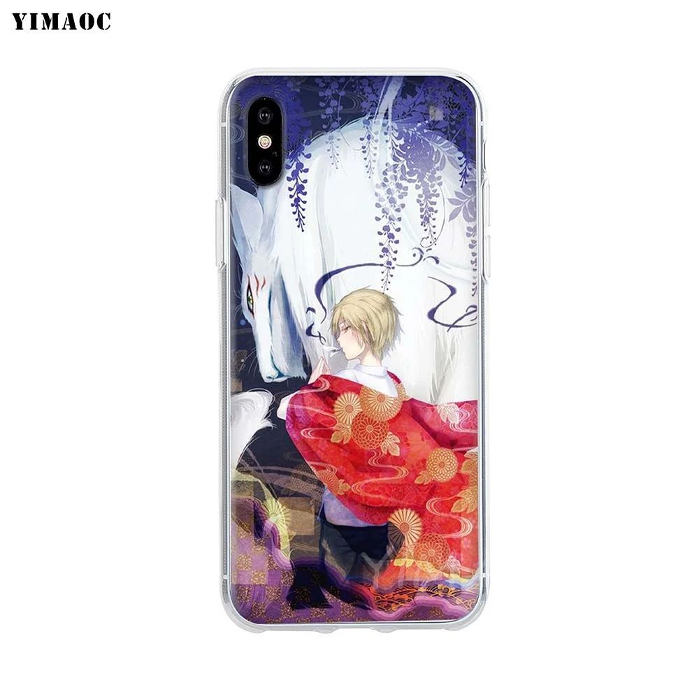 Мягкий чехол YIMAOC Anime Natsume yujincho из ТПУ и силикона для iPhone 8 7 6 6S Plus 5 5S SE X XR XS 11 Pro Max |