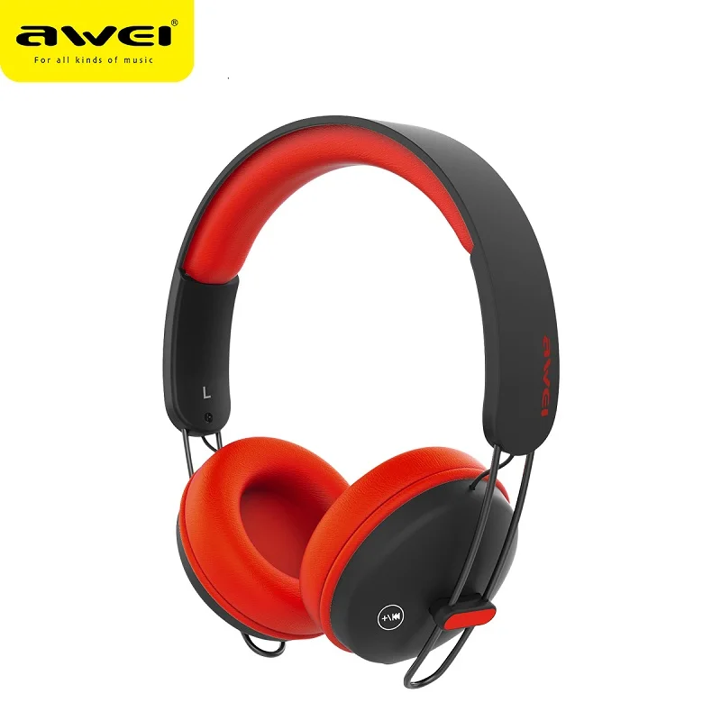 Беспроводной наушники Оригинал AWEI A800BL Bluetooth гарнитуры микрофон спортивные