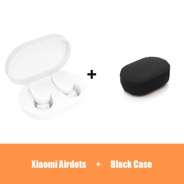 Air Add Black Box Mi jia AirDots bluetooth наушники TWS новейшая гарнитура наушники Handsfree smart AI управление mi jia mi наушники для Android iOS - Цвет: Air Add Black Box