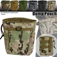 military airsoft tactical molle magazine dump drop pouch outdoor hunting waist bag pack recovery ammo mag bags