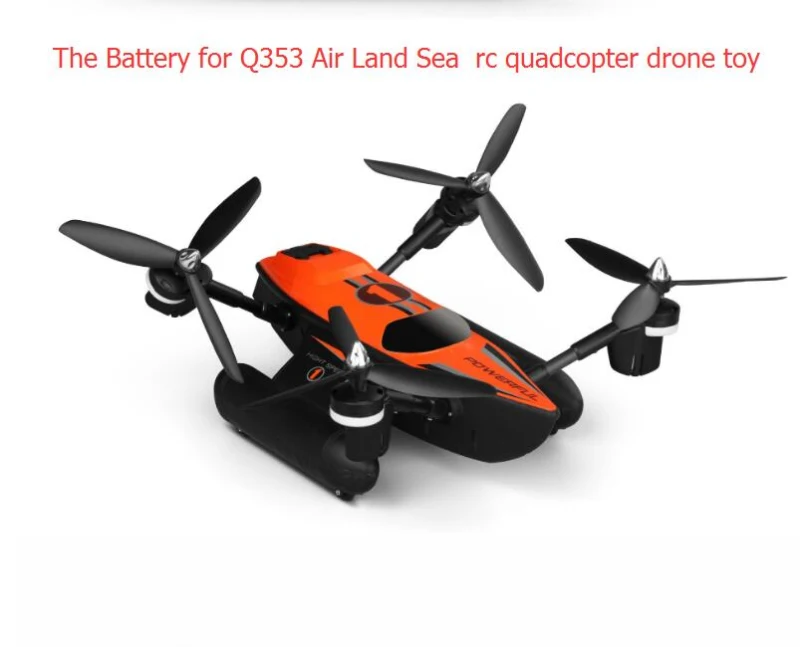 Высокое качество 2 шт или 3 7 4 v 1200MAH батарея для Q353 Air Land Sea дистанционное управление