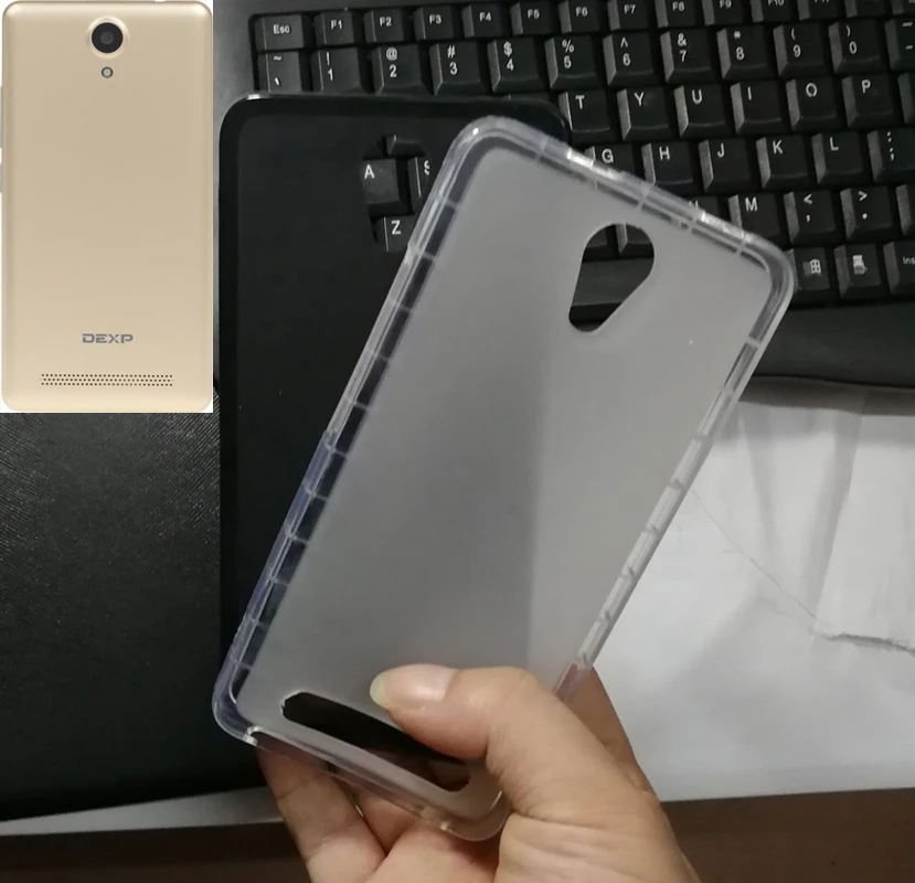 Для DEXP Ixion ES950 Hipe 5 &quotCase Soft ТПУ гель задняя защитная крышка Coque основа fundas Caso Капа