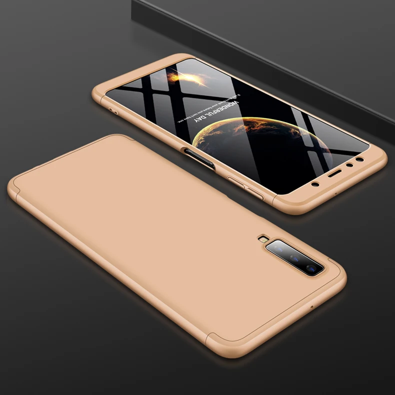 For Samsugn M20 S10E M10 A30 S10 5G A10 A9Pro Case 360 Degree Full Protection 3 in 1 Matte Hard PC Phone Case