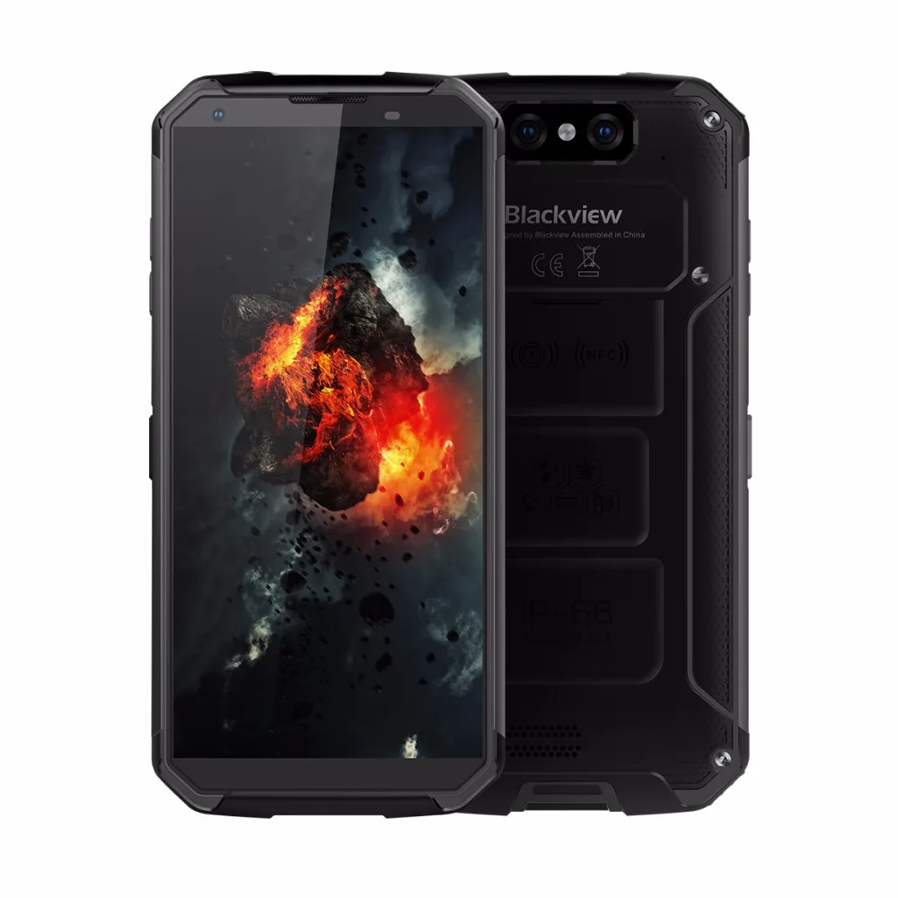 Blackview BV9500 фаблет 4G 5 7 дюймов Android 8 1 MT6763T Octa Core 2 ГГц B Оперативная память 6 Встроенная