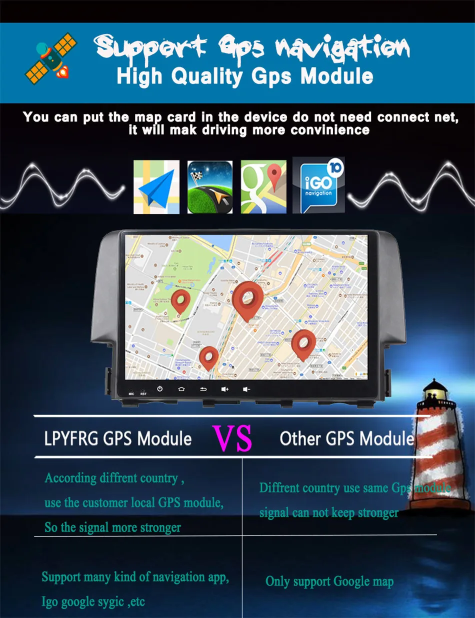 4G android 9,0 автомобильный dvd gps плеер для honda civic Автомобильный Радио Видео плеер gps навигация автомобиля стерео 2din головное устройство