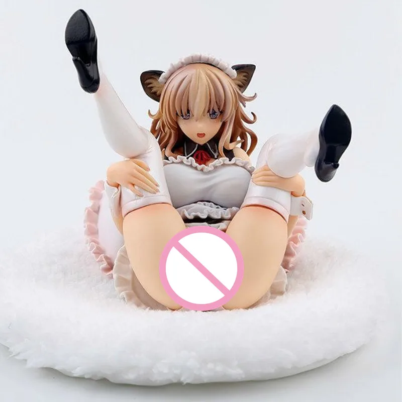 14 см Alphamax Skytube девушка горничная Misaki Kurchito Hiro Cat сексуальные девушки аниме ПВХ Фигурки игрушки Аниме Фигурки игрушки для подарков