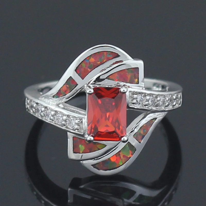 Горячая Распродажа синтетический Коричневый Огненный Опал камни гранат модные