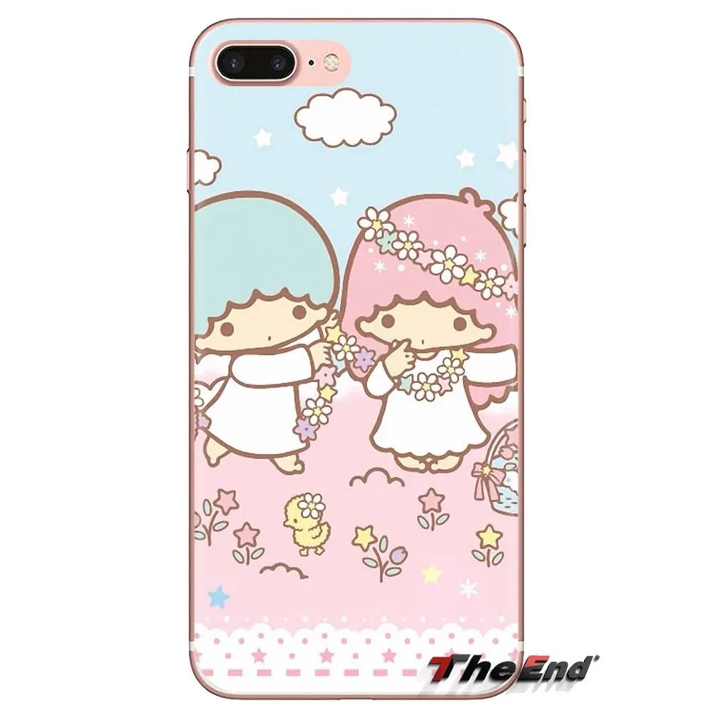 Японский My Melody Little Twin Stars для Samsung Galaxy S3 S4 S5 Mini S6 S7 Edge S8 S9 S10 Plus Note 3 4 5 8 9 силиконовый