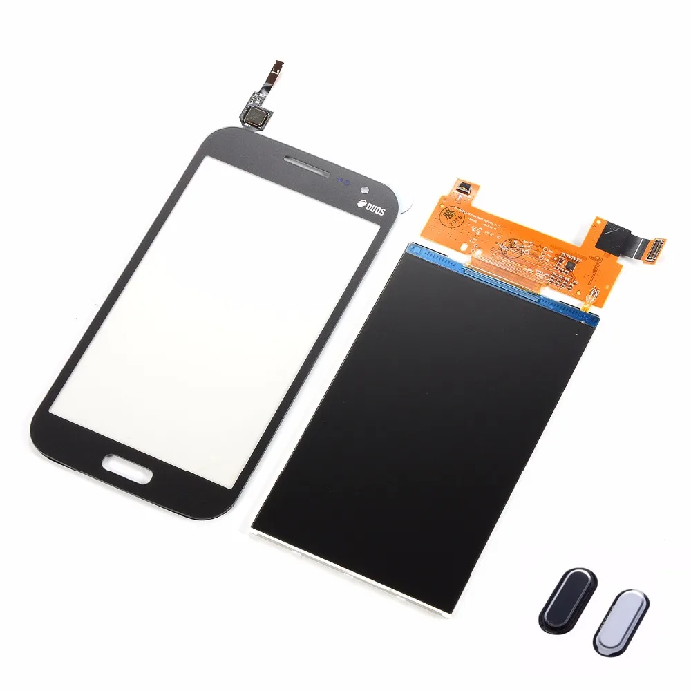 ЖК экран для Samsung Galaxy Win i8552 i8550 i8558 4 7 дюйма сенсорный дигитайзер датчик + кнопка