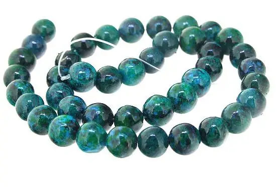 Уникальный магазин ювелирных изделий из жемчуга голубая и зеленая яшма 10 мм