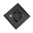 30 шт. 7x7x3 см картонная коробка из чистой черной бумаги, картонная коробка, бумажные коробки, сувениры для вечеринки, мыло ручной работы, коробка из крафтовой бумаги, 2 стиля