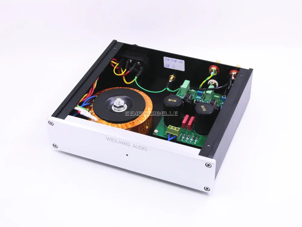 Готовые HIFI двухконтурный проигрыватель мм/MC усилитель в сборе для фонокорректора