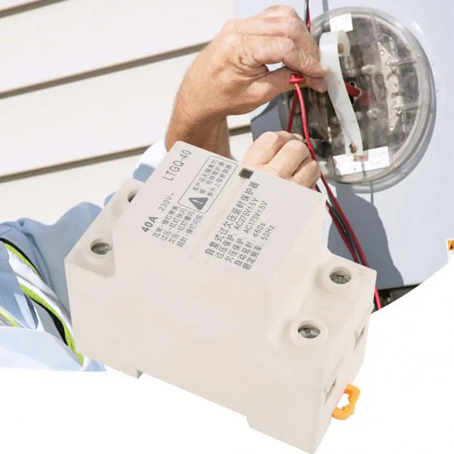 Регулируемое реле защиты напряжения автоматическое повторное подключение