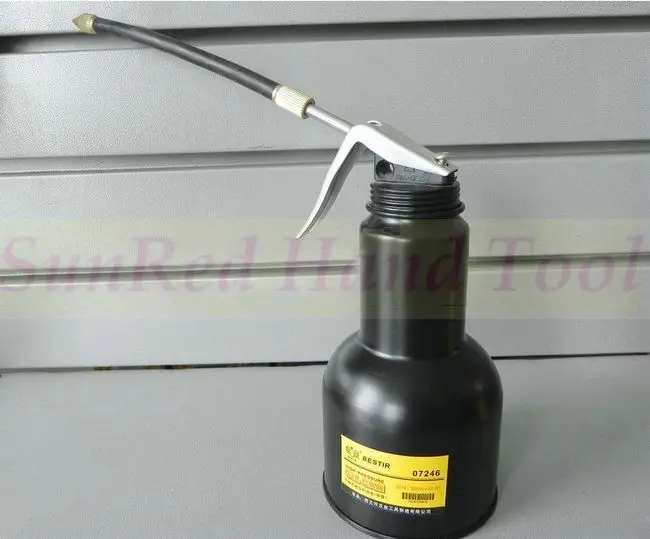 Стальной контейнер для масла высокого давления с мягкой трубкой 500 мл № 07246 |