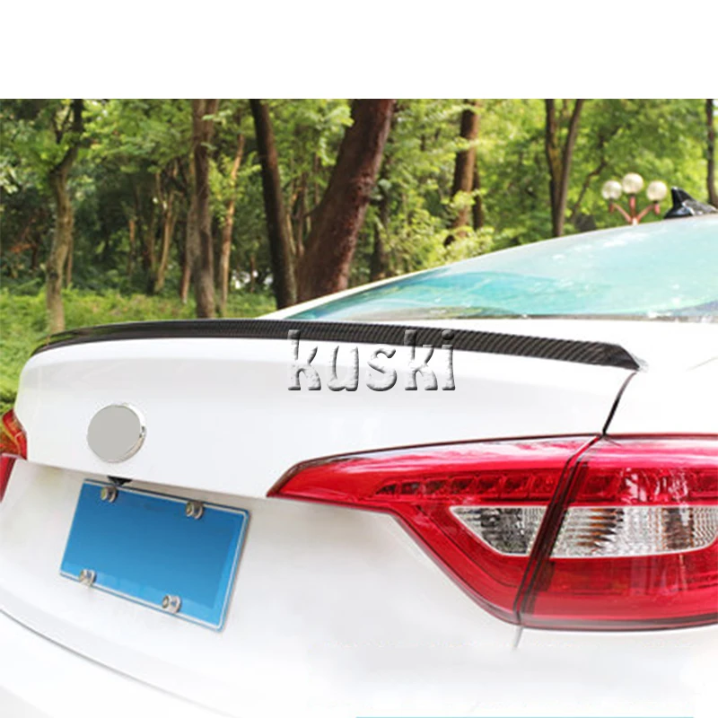 1 комплект Автомобильный задний спойлер из углеродного волокна для Jeep renegade wrangler