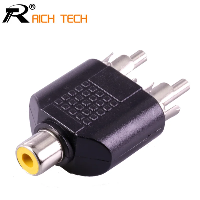 4 шт. RCA Plug Jack разъем горячая Распродажа Пластик аудио адаптер 1RCA женский гнездо