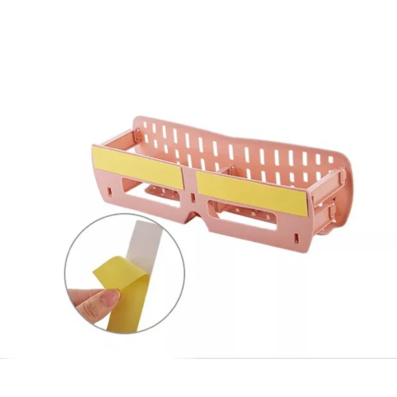 Складная самоклеящаяся полка для обуви настенный держатель пластиковый