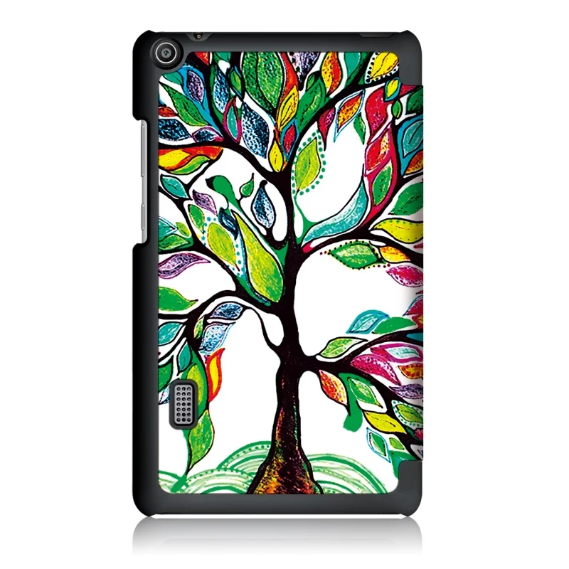 Dulcii чехол для huawei MediaPad T3 7 пакета(ов) рисунком искусственная кожа Tri-fold t3 0 дюймов
