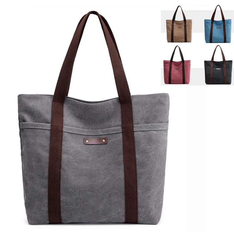 New Fashion Women's Handbags High Quality Female Single Shoulder Bags Ladies canvas large tote bags Shopping Bag Sac a Main | Багаж и