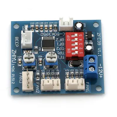 PWM CPU вентилятор 1 шт. 12 В контроль температуры контроллер скорости модуль высокая