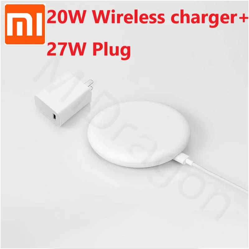 USPlug 20W 27WSet Xiao mi Беспроводное зарядное устройство 20 Вт 27 Вт Вилка 15 В для Xiaomi mi 9 mi X 2S mi x 3 Qi EPP 10 Вт для iPhone XS XR XS MAX несколько безопасных - Цвет: USPlug 20W 27WSet