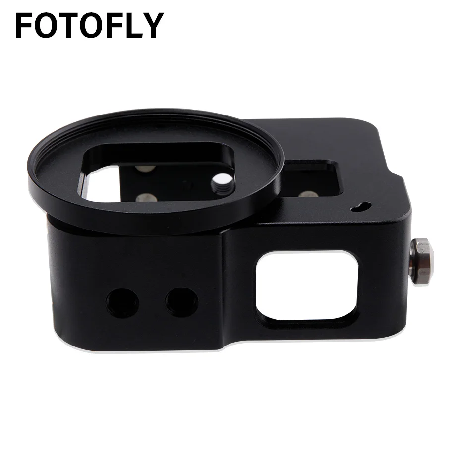 FOTOFLY для GoPro Hero 5 6 7 Алюминий сплава рама действие Камера Корпус чехол для Go Pro Hero5/6/7 Черный Спорт Камера аксессуары
