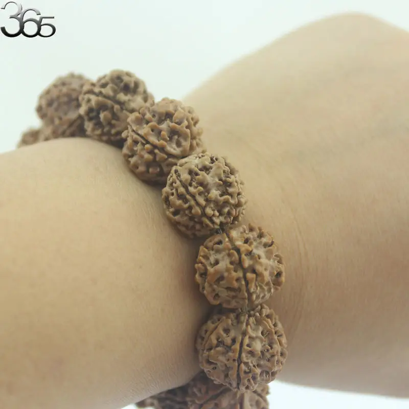 Бесплатная доставка 16-18 мм Натуральная молитва непальский король конг Pu Tizi бусы 13