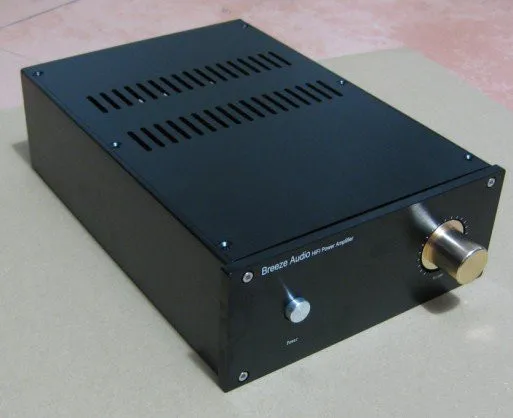 

JC229S DIY коробка все алюминиевый корпус AMP шасси/чехол для предусилителя