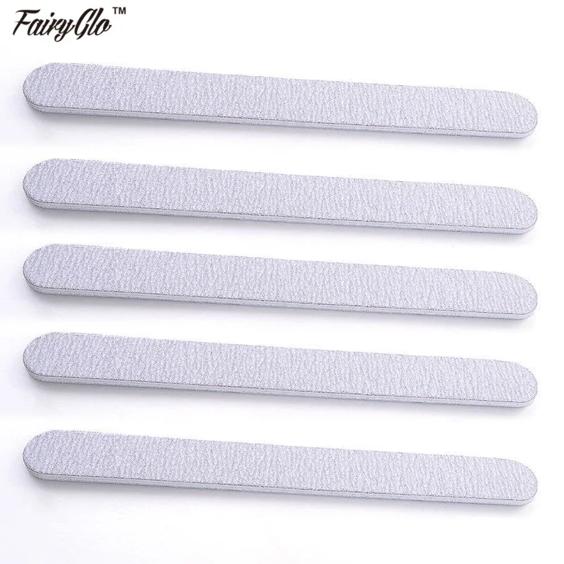 Фэйрyglo 5 шт. белая пилка для ногтей буфер шлифовальный инструмент маникюра набор
