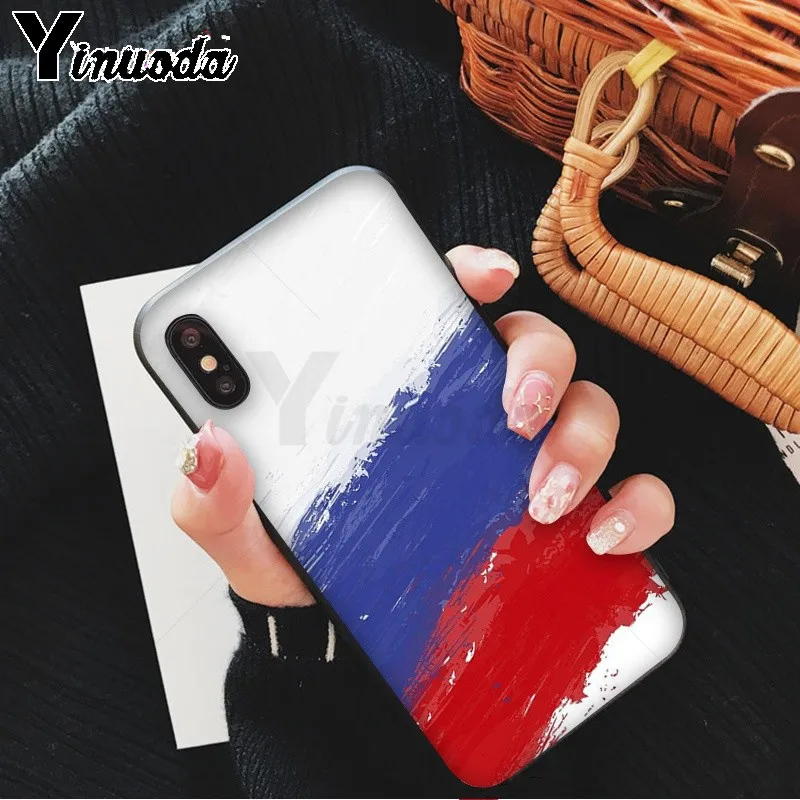 Yinuoda Armenia российский флаг эмблема герб чехол для телефона Fundas iPhone 6S 6plus 7 7plus 8 8Plus X Xs