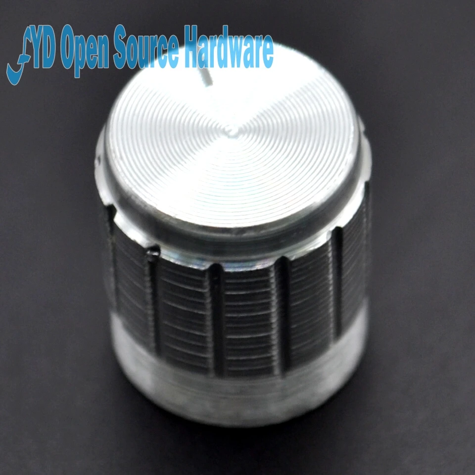 10pcs Lace aluminum knob potentiometer volume 15X17 hat | Электронные компоненты и принадлежности