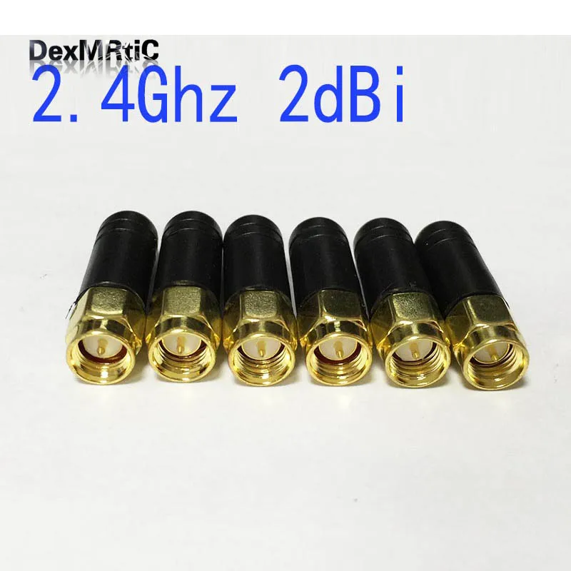 1 шт. 2,4 ГГц 2dbi резиновая антенна Zigbee короткая 3 см SMA разъем прямой OMNI#2 ham радио антенна