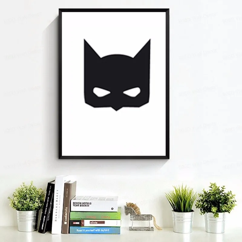 Super Hero Batman Poster Canvas Painting Wall Art by Numbers Pictures for Living Room No Frames | Дом и сад
