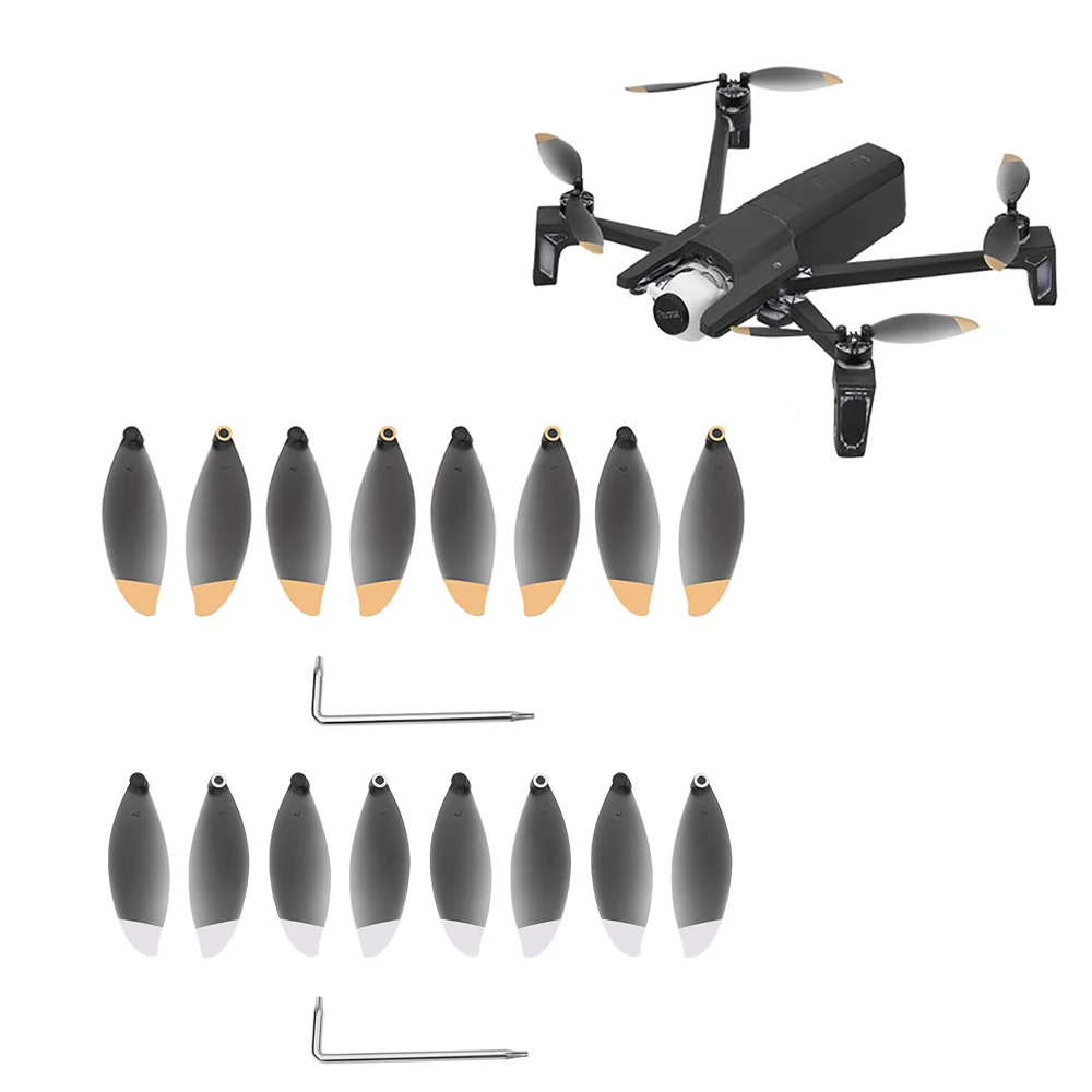 

4Pairs/set Portable Super Lightweight Ultra Compact Propeller for Parrot Anafi Drone Replacement Accessories