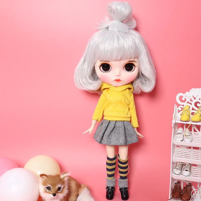 Ледяной DBS Blyth кукольные 1/6 шарнирное тело ручная роспись матовая лицевая сторона