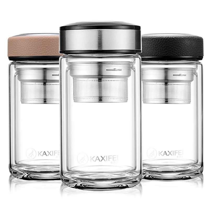 Популярная Кожаная двойная бутылка для воды объемом 350 мл автомобильная