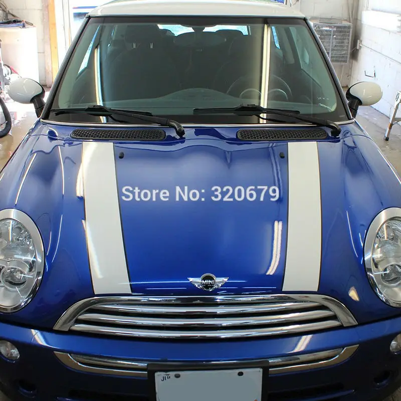 Автомобильный капот и задняя наклейка на крышку двигателя виниловая капота